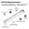 Metalux APVT 4ft Vaportite Industrial LED Light w/Selectable CCT &