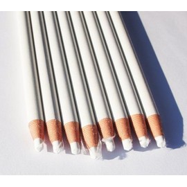 HAND ® 12 Non-Sharpening Wax China Marker Pencil, White Colour 17cm