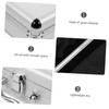 Veemoon Password Suitcase Briefcase Toolbox Silver Aluminum Briefcase Base Tool