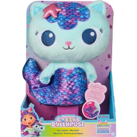 Gabby's Dollhouse Fin-Tastic Mercat Premium 10-Inch Plush Toy New Stuffed Animal