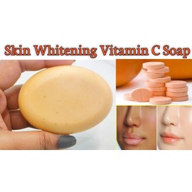 Vitamin C Soap Bars – Gentle Cleansing Bar for Face & Body – Brightening Formula with Natural Oils – Suitable for All Skin Types – Moisturizing & Refreshing (1)