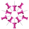 VAPKER Push Pins Tacks 120Pcs Solid Hot Pink Thumb Tacks