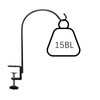 Silintion Short Deck Hook for Railing 2 Pack Deck Bird