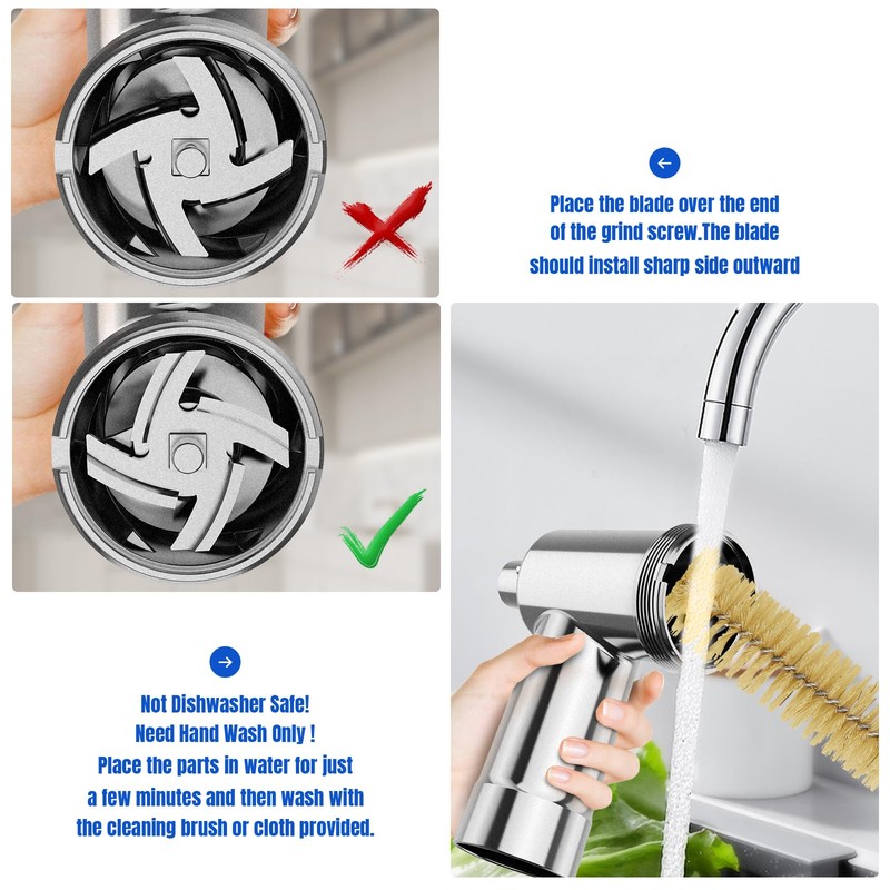 Stainless Steel Meat Grinder Attachments for Mixers, Meat Grinder, Sausage