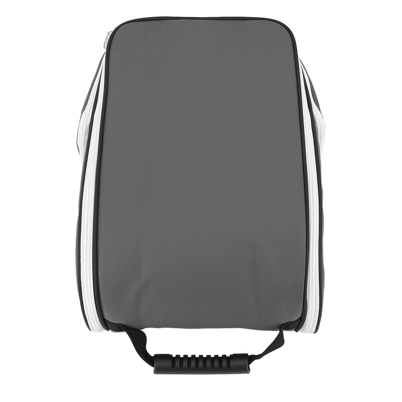 Golf Shoe Bag Wear Resistant PU Leather Portable Sports Travel