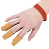Outdoor Three Finger Guard Glove Traditional Recurved Bow Shooting Archery