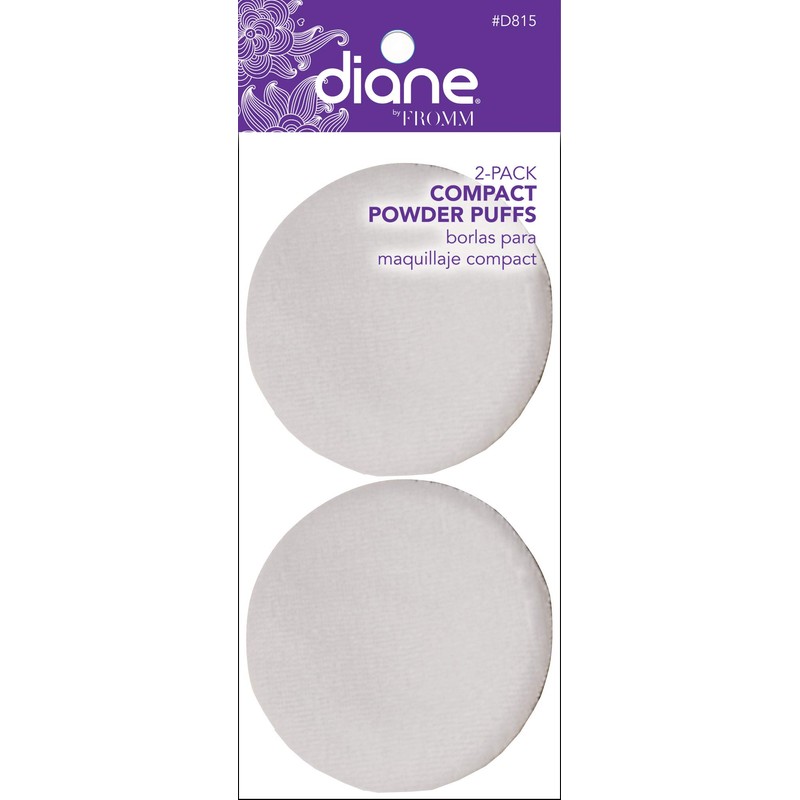Diane D815 Makeup Cosmetic Puffs for Compacts, Pressed Powders, Setting