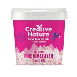 Creative Nature Himalayan Fine Salt 300g | Pink Himalayan Crystal Salt | Sea Salt | Ideal for Cooking | Table Salt | Organic Rock Salt | Rich in Essential Minerals