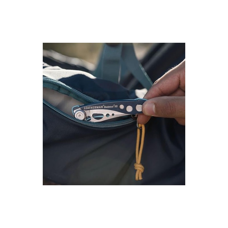 Navaja Skeletool KB Leatherman (AZUL) Nightshade