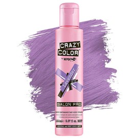 Crazy Color Hair Dye - Vegan and Cruelty-Free Semi Permanent Hair Color - Temporary Dye for Pre-lightened or Blonde Hair - No Peroxide or Developer Required (LAVENDER)