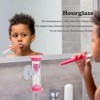 2Pcs Blue Toothbrush Timer for 2mins Sand Clock Timer 2