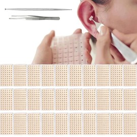 Akupunktur Ohrsamen,Ohrmassage Aufkleber,Einweg-Ohrsamen,Akupunkturstift,Meridianstift Akupressur Stab,Akupressurstift Massage Stift,Multi-Konditionsmassage,Akupressur-Set (1800pcs)