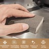 MANICAF 120 Grit Hand Sanding Block Sponges Pack of 6