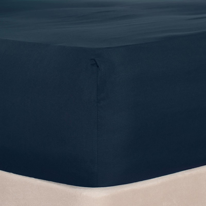 Brentfords Single Bed Fitted Sheet Deep Pocket Fit, Soft Comfy