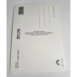 Classico San Francisco inc 1993 Chief Odo Star Trek Deep Space Nine Postcard Rene Auberjonis