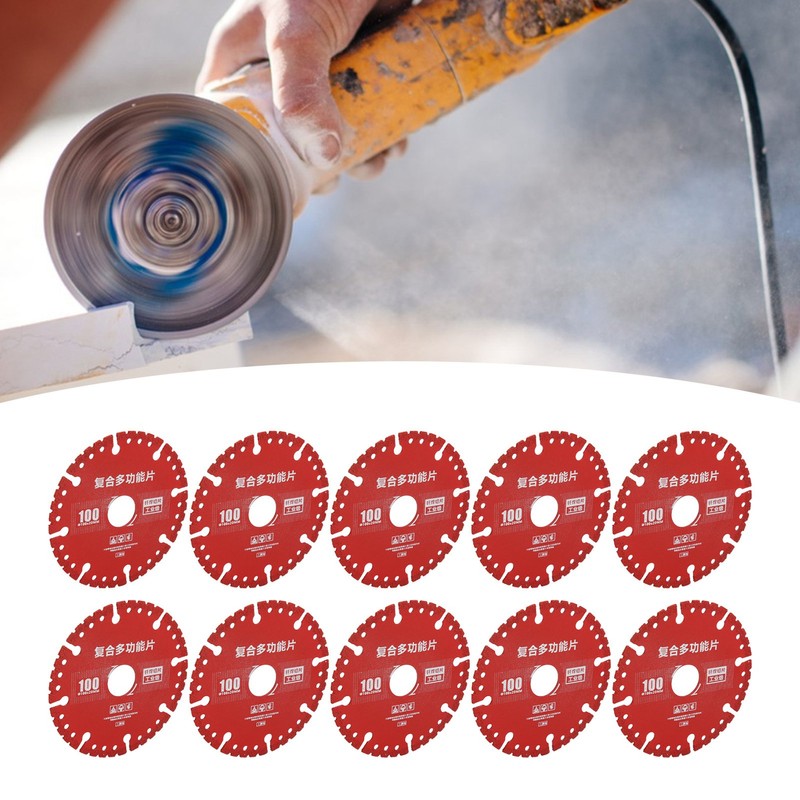 10pcs Multifunctional Cutting Wheel Durable Grinding Cutting Disc for Pneumatic