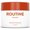 Routine Wellness Hydrating & Conditioning Hair Mask, 8oz, Coconut &