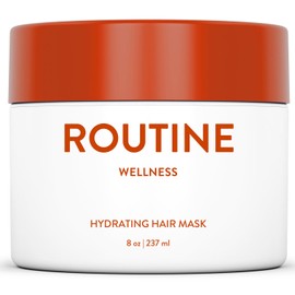 Routine Wellness Hydrating & Conditioning Hair Mask, 8oz, Coconut & Vanilla
