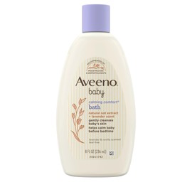 AVEENO Calming Comfort Baby Bath 8 oz (4 Pack)