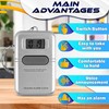 Talking Alarm Clock Keychain – Easy to Use Talking Watch