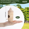 3Pcs Hummingbird House, Wooden Hummingbird Houses for Outside Hanging, Cute