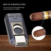 Visol Boulder Butane Torch Quad Flame Refillable Gas Lighter, Built