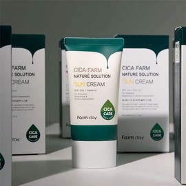 Farmstay 팜스테이 시카 팜 네이쳐 솔루션 선크림 50g Farmstay Cica Palm Nature Solution Sunscreen 50g