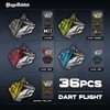 MageRabbit Dart Accessories Kit, 36 Dart Flights, 45 Dart Shafts,