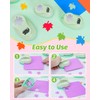 UCEC Craft Paper Punch, Maple Leaf Punch Set 3pcs 3/8"