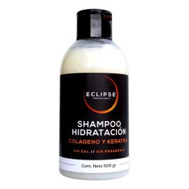 Shampoo Hidratacion Colageno Y Keratina Sin Sal 500greclipse