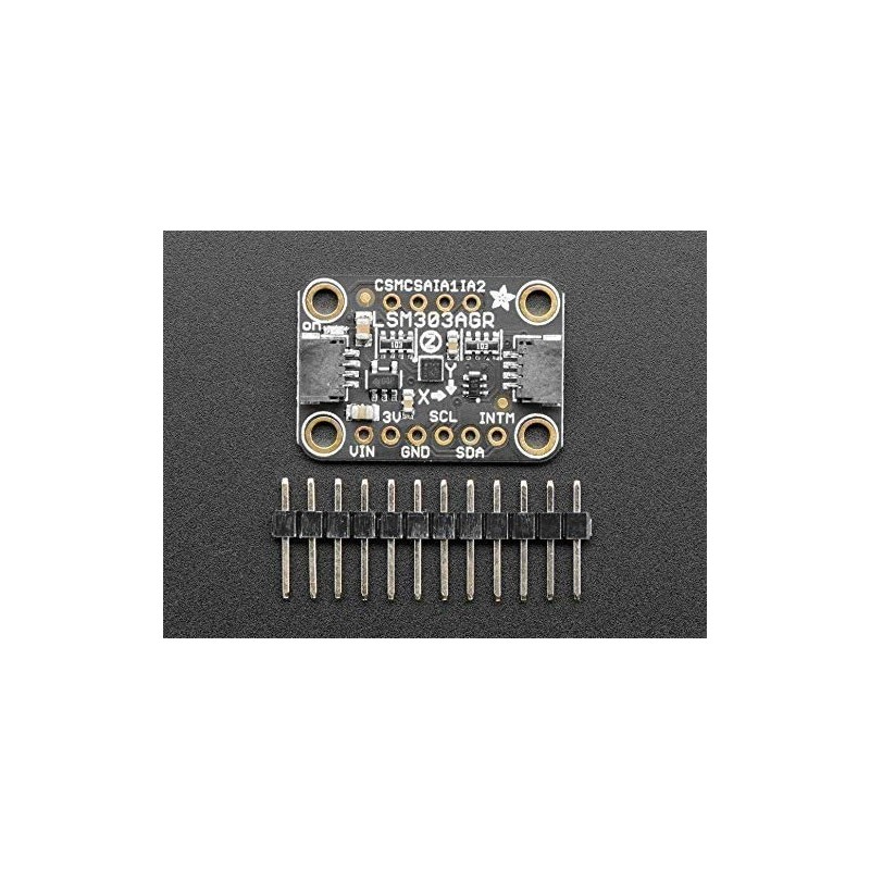 Adafruit LSM303AGR Accelerometer and Magnetometer, I2C, STEMMA QT/Qwiic 4413