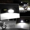 ALIGZ 8PCS 6500K Pure White Rock Lights, 60-LED 1800LM Super