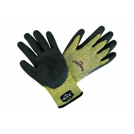 Mr. Crappie NEW WITH TAGS Buck Mr. Crappie Cut Resistant Rubber Utility Garden Gloves XL