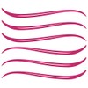 Pinstripes Decoration Laptop Car Bike Chopper Vinyl Decal Sticker (PS-12) (Hot Pink, 4 inches x 0.4 inches per Stripe)