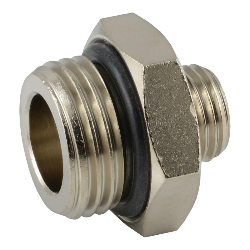 Fitting Parts Reducing Nipple with Cylindrical Thread and Elastomer Seal