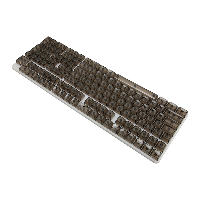 Keycap Set 132 Keys High Transparent PC CBSA Heigh Matte