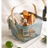 Ymeibe Mesh Steel Storage Organizer Basket Fruit Basket Bin with