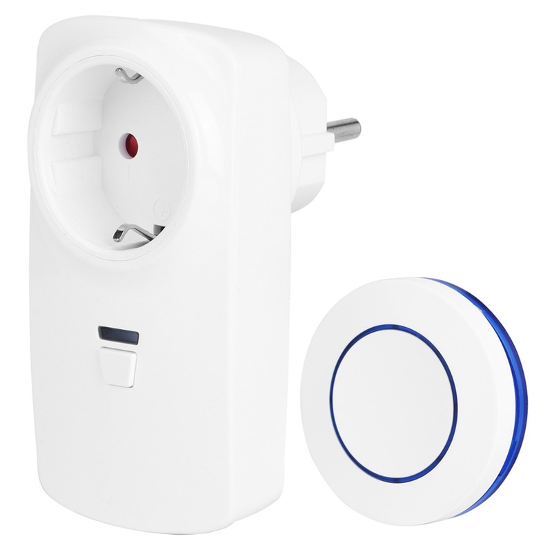 Household Appliances Controller 2-Way Wireless Power Outlet Remote Control SocketBlue