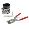 Voche® Piston Ring Compressor Stainless Steel Clamp & Piston Ring
