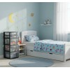 Cajonera De Plástico Italhome Fox 5 Organizador Multiusos