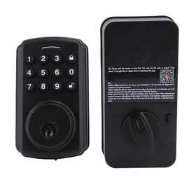 Elektronisches Türschloss Smart mit Keypad, Code, Schlüssel und APP-Steuerung, IP54 Sicherheitsschloss