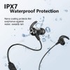 UXD Bluetooth Headphones, Upgraded Wireless Headphones with CVC8.0 Mic, 20Hrs