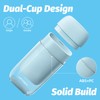 Travel Toothbrush Case, Mini Wash Cup with Foldable Toothbrush