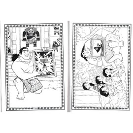 Moana 2 - Sisters Across the Waves - Coloring & Activity Book