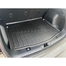 EACCESSORIES EA Cargo Liner - Trunk Mat for Ford Escape 2020-2025 – Weather-Resistant Trunk Mats for Cars with Raised Lip–Non-Slip Car Trunk Mat Tray Pad Boot–Laser Pre-Cut Design