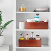 DRASTAR Seasoning Packet Organizer, Wood Kitchen Pantry Organizers and Storage