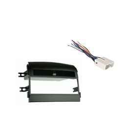 Harmony Audio Compatible with Hyundai Sonata 2006 2007 2008 Single Din Stereo Harness Radio Install Dash Kit
