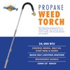 Flame King YSNPQ810CGA Propane Torch Weed Burner with Integrated Lighter,