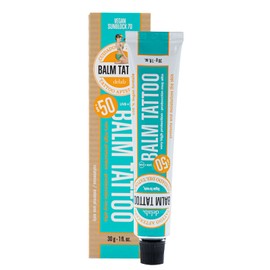 Balm Tattoo - Sunblock Vegan Tattoo Aftercare with Extremely High Sun Protection (LSF = 70) - 30 g Tube