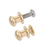 uxcell 8mm Head Dia. Round Knobs Pull Handle, 12pcs Zinc